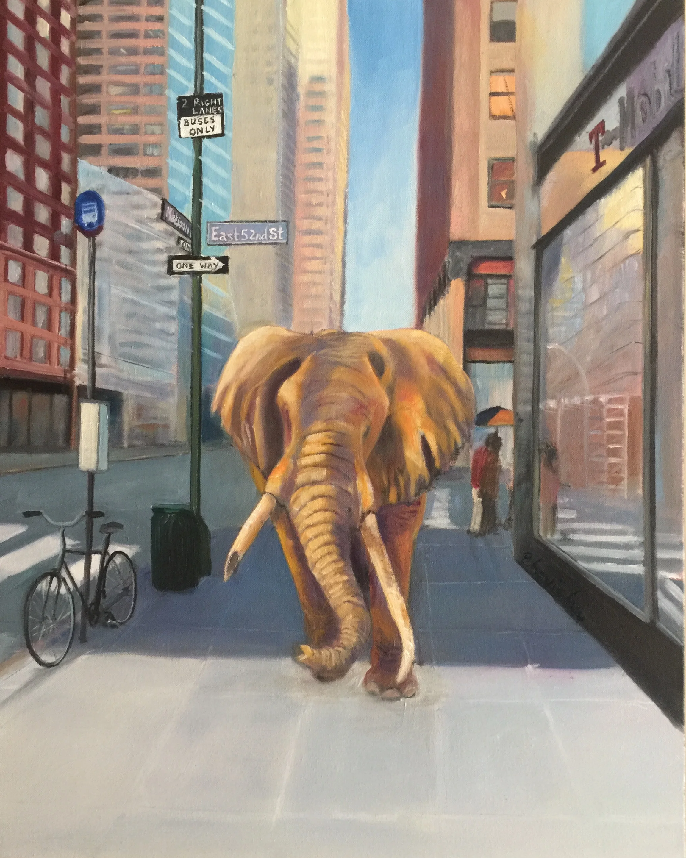 Elephant On Madison Avenue, 2018
