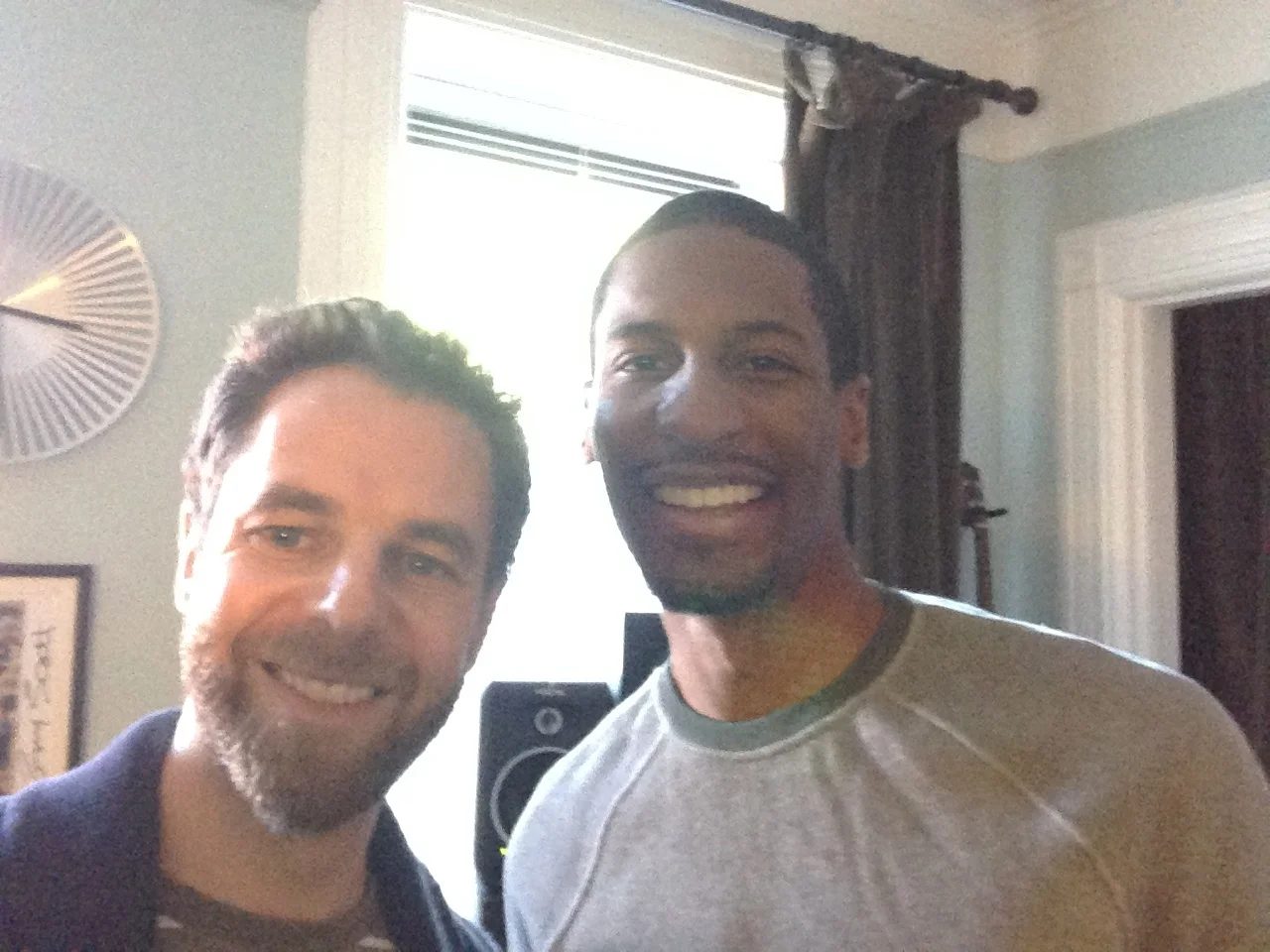 Leo Sidran and Jon Batiste in Brooklyn, 2014