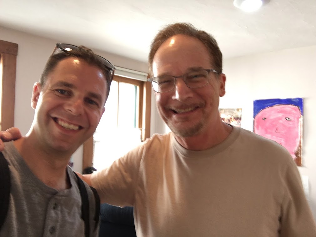 Leo and Michael Feldman in Madison, August 2016