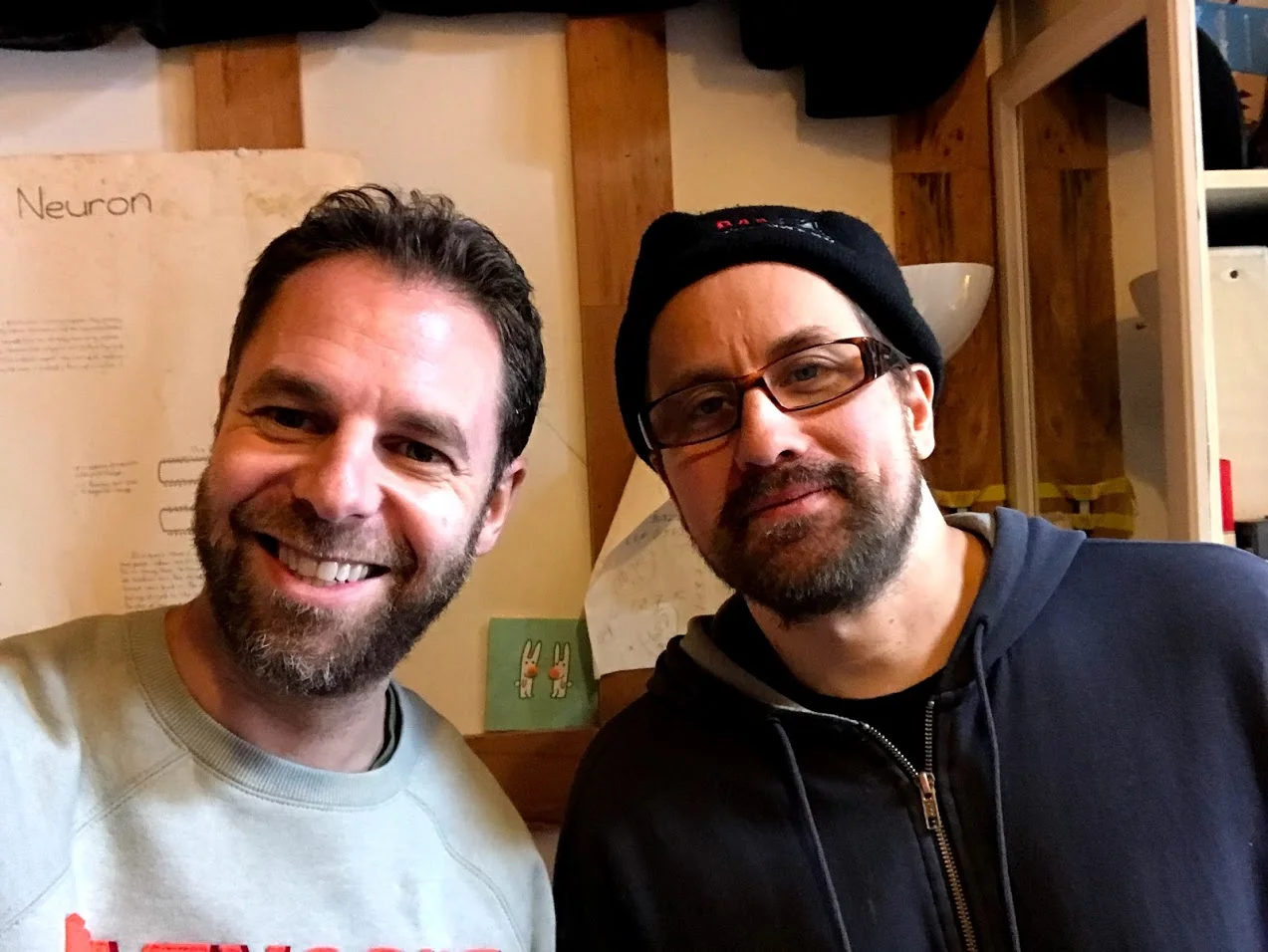 With Brendan B. Brown, Long Island, March 2018