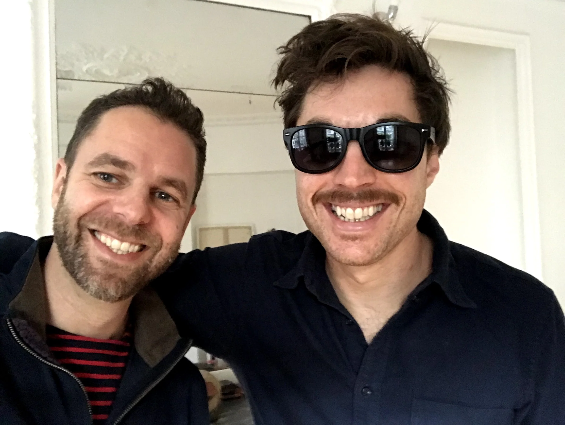 With Joe Dart, Paris, November 2018