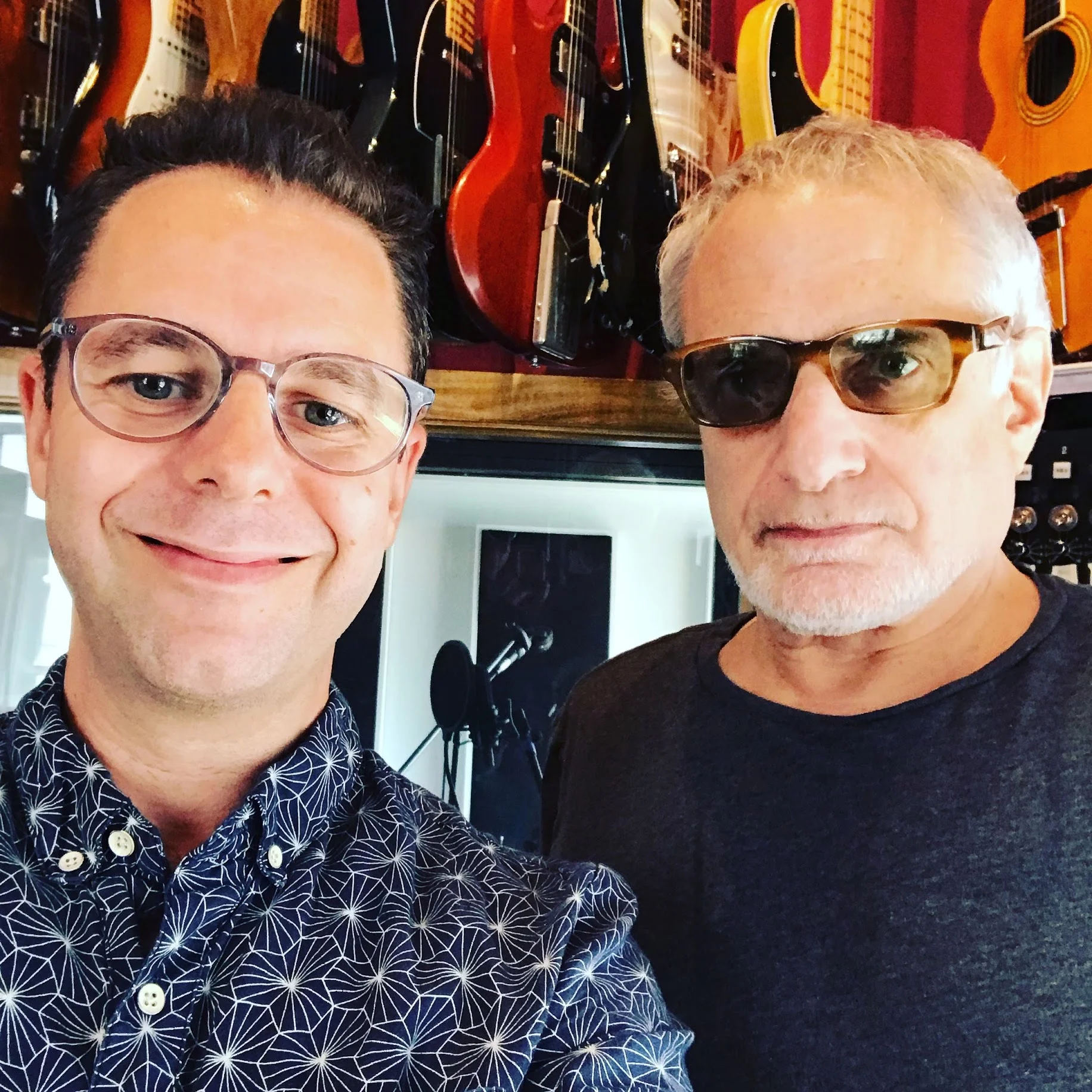 With Donald Fagen, Manhattan, July 2019