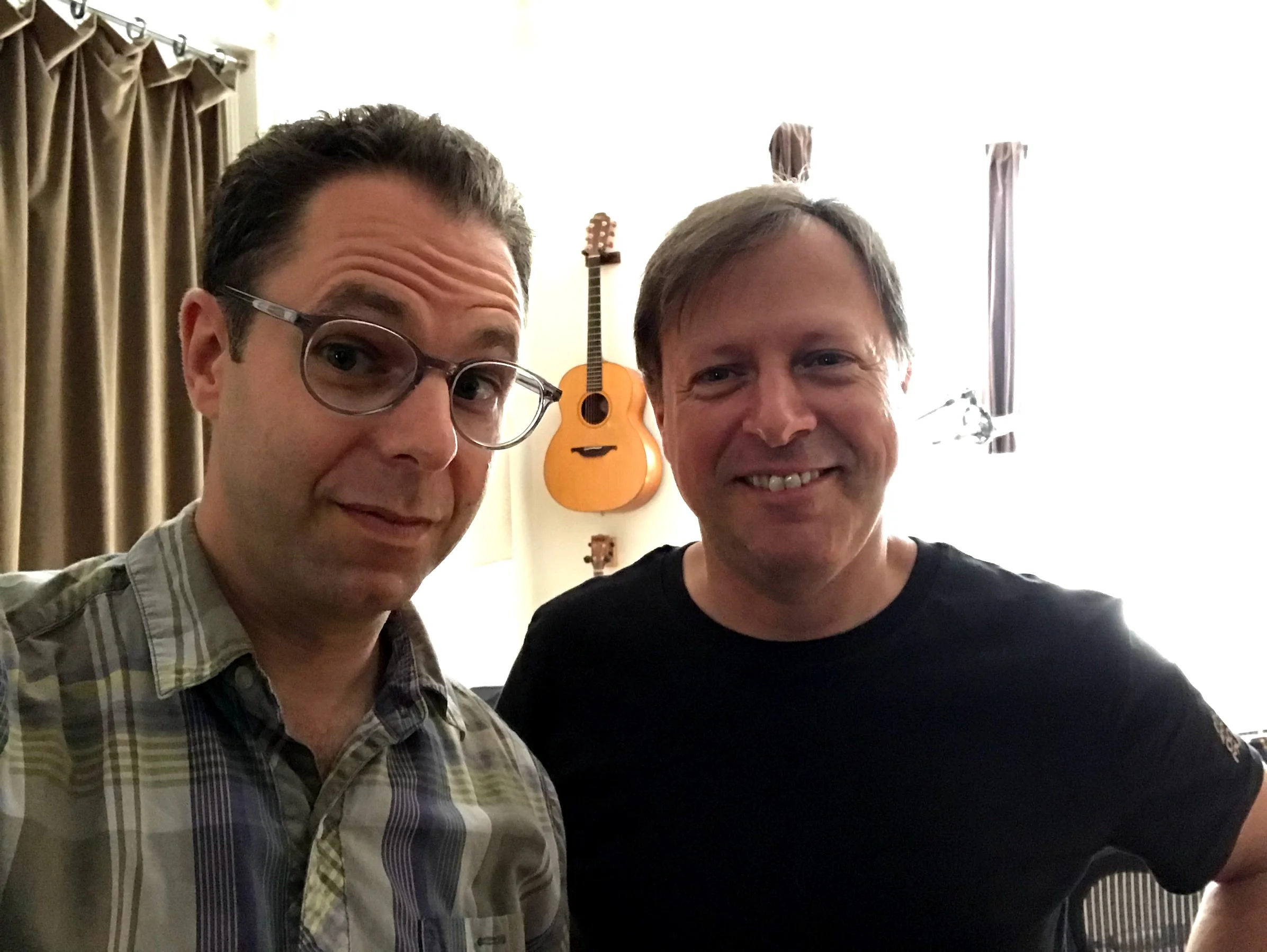 With Chris Potter, Brooklyn, August 2019