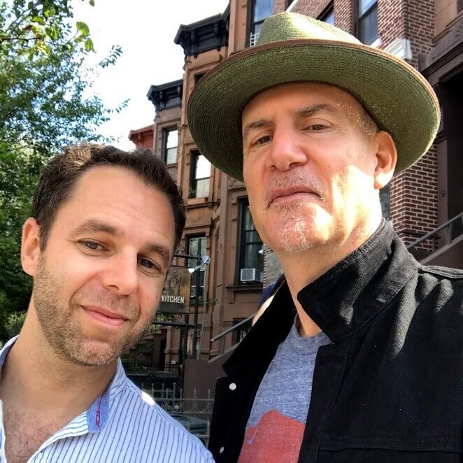 With Peter Himmelman, Brooklyn, September 2019