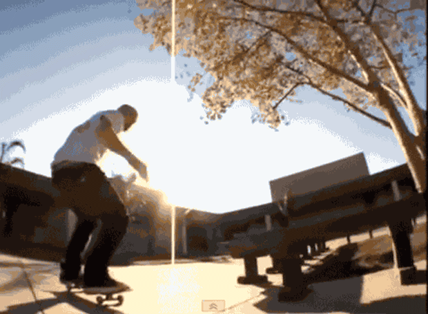 All those hours skating add up to some major agility. Marc Johnson, Half Cab Noseslide to Backside Tailslide to Fakie. Fully Flared , 2007.