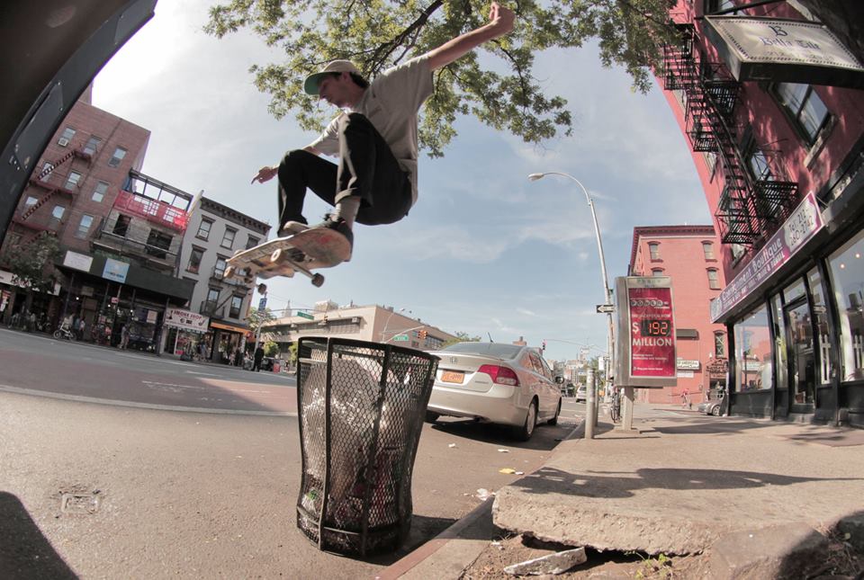 This ollie isn't in BEV , but the guy doing it (Brett Dalzell) sure is. 2014.