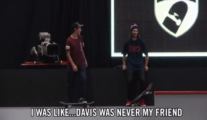 Yeah, but he's our friend. 