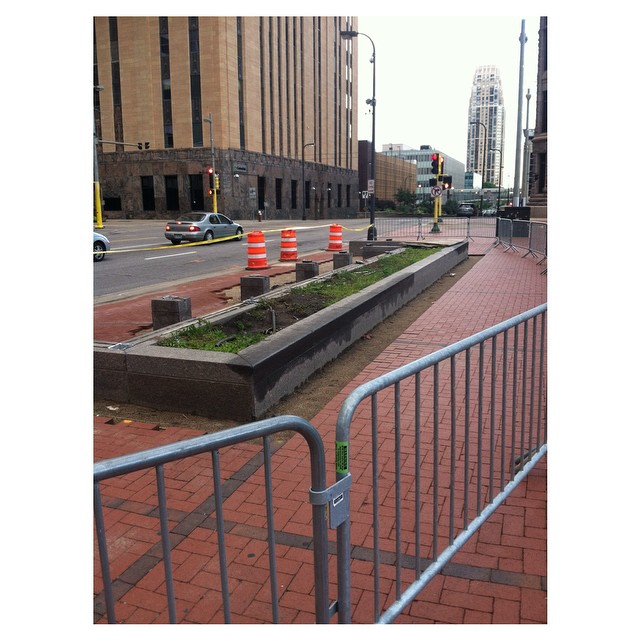 Say it isn't so. It looks as though the ledges at the Hennepin County Government Center may be no more than sweet memories. Photo: Connor Siedow