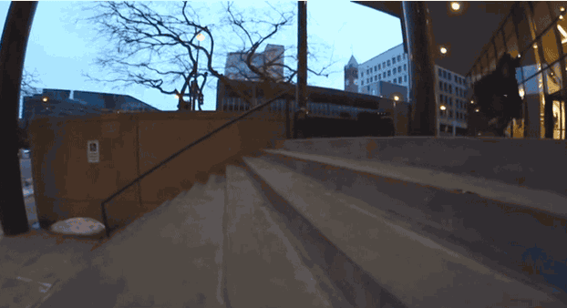 Good to see a new trick at a spot that's been skated since the beginning of time. Jonathon Reese, hardflip. A Jonathon Reese Part , 2014.