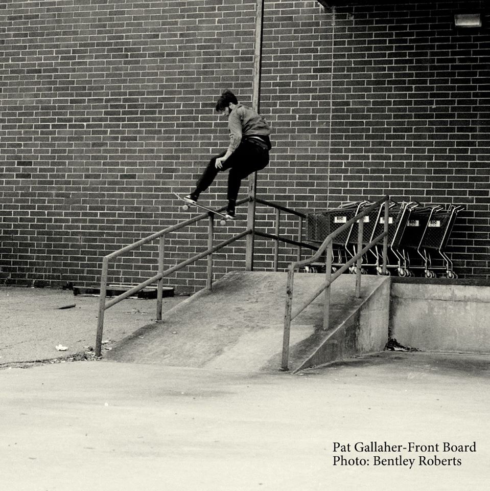 Pat with the Front Board, Bentley with the photo. 