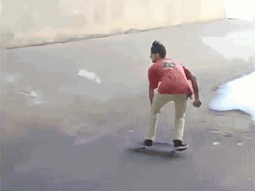 FS Big spin wallride.