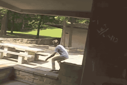 Nose bonk big spin tailslide.