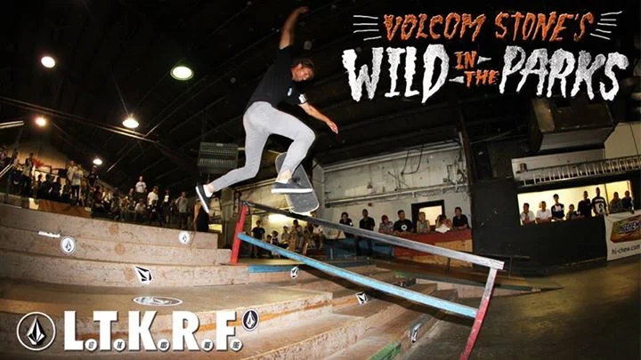Dalton doing what he does: out of the ordinary moves. No comply switch 5050, Photo: Volcom.