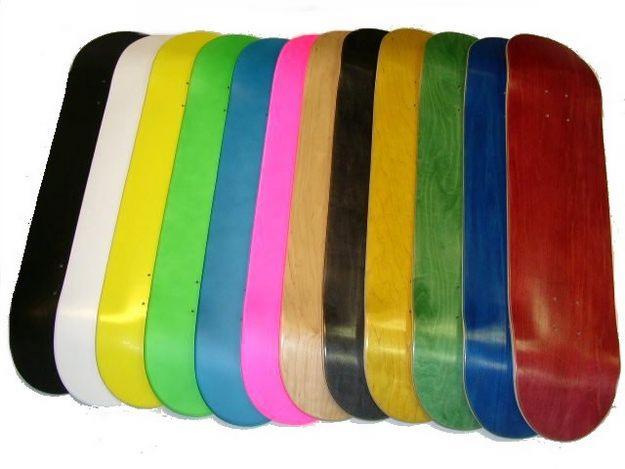 Skateboarding is awash in blank decks and has been for quite some time. Photo via The Internet.