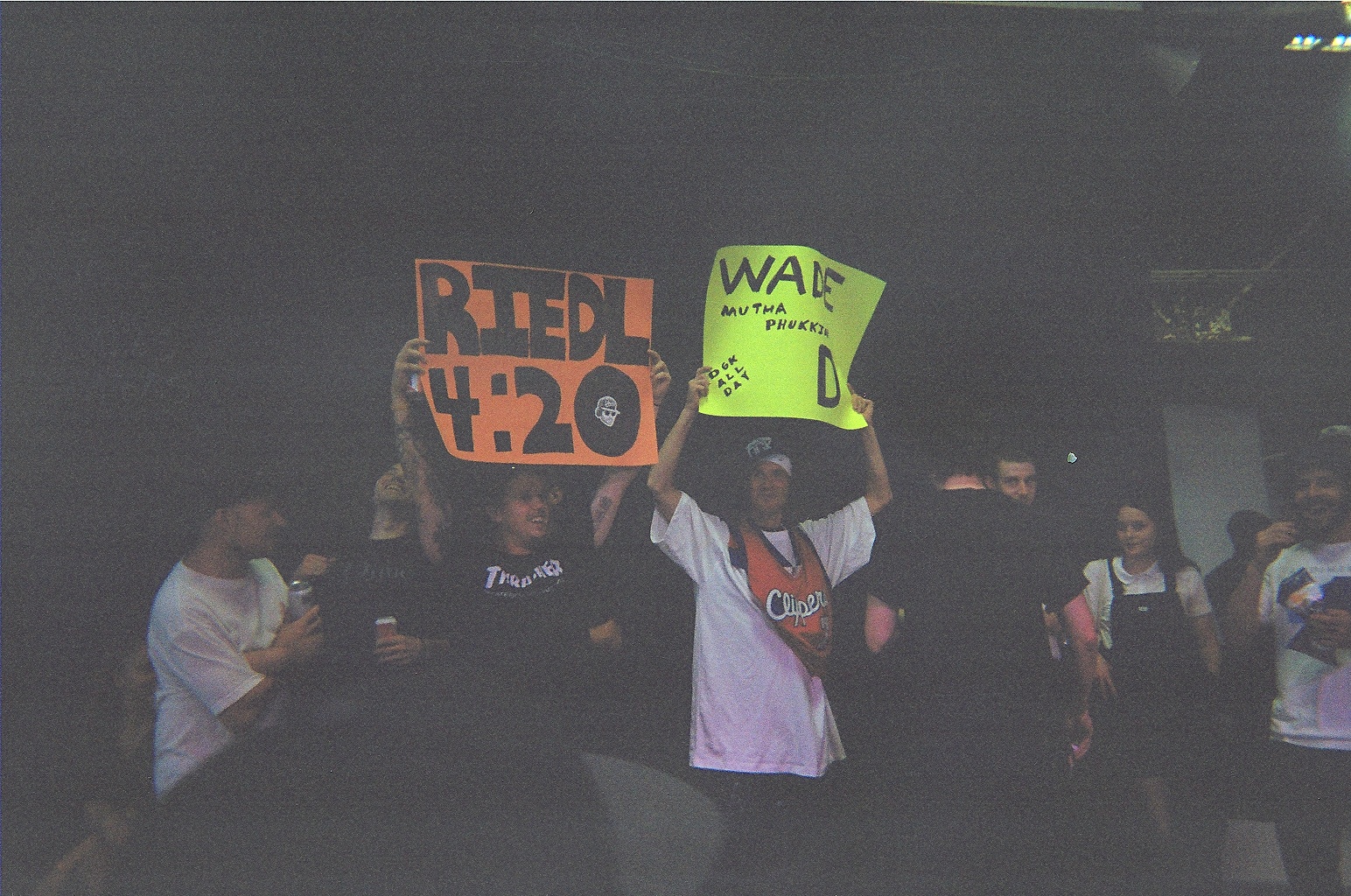 He was quickly joined by Eric Riedl's very hyped, probably drunk hype man