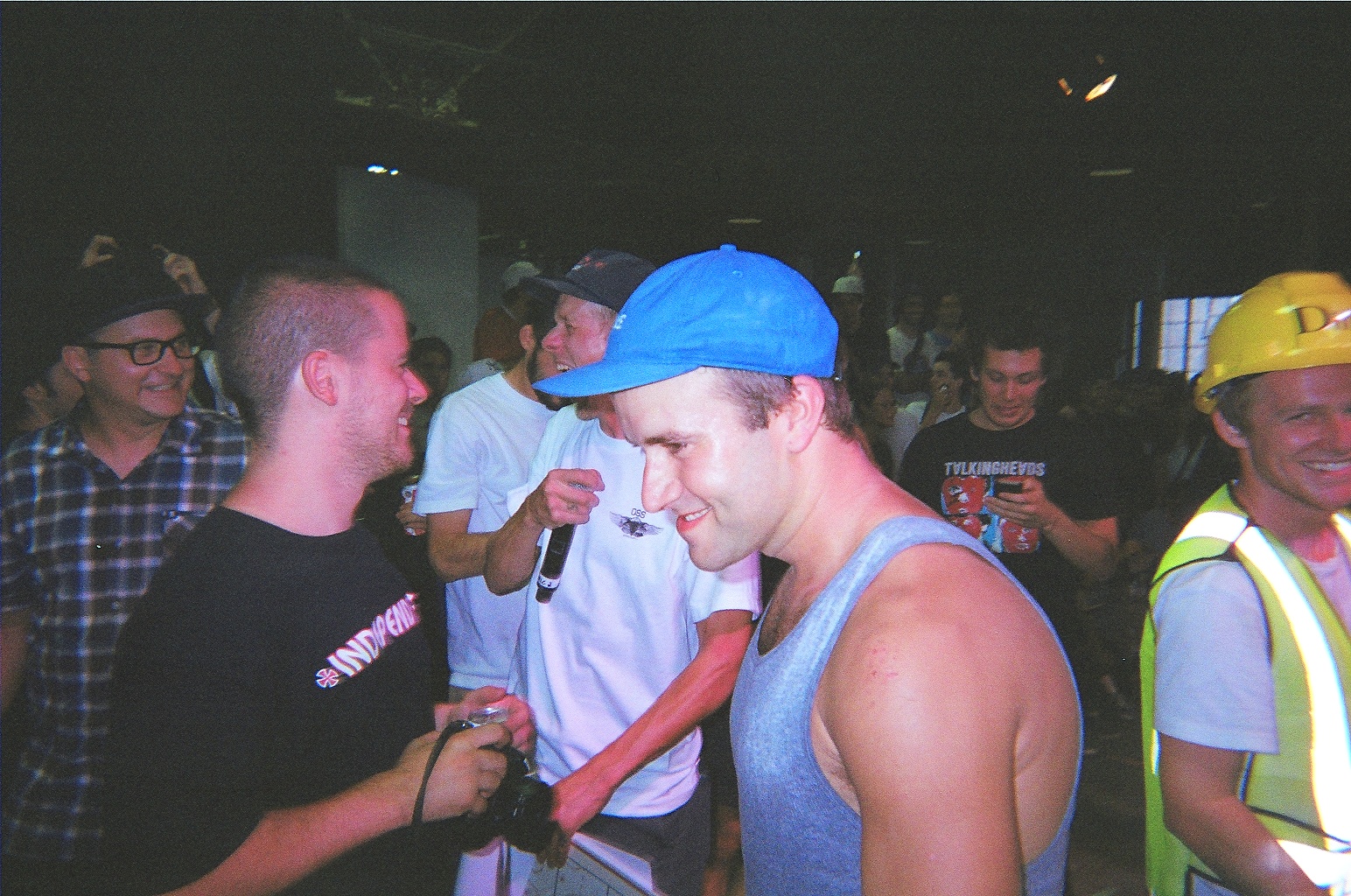 Although Eric Riedl did not win the game of SKATE, he remained the clear crowd favorite