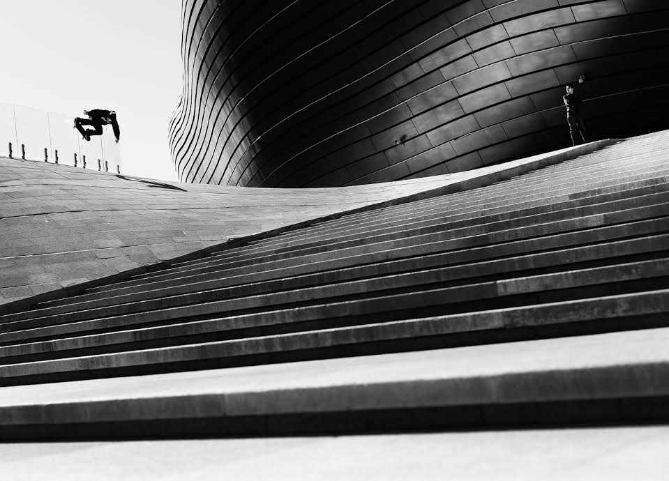 CHRISTIAN LOW ~ ORDOS, CHINA Trick: Wallride. Photo by Jake Darwen.