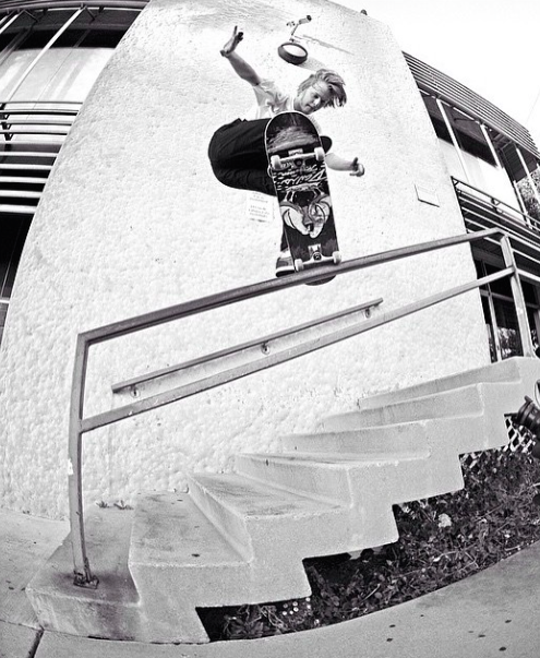 Switch FS Blunt. Photo: Jason Hainault