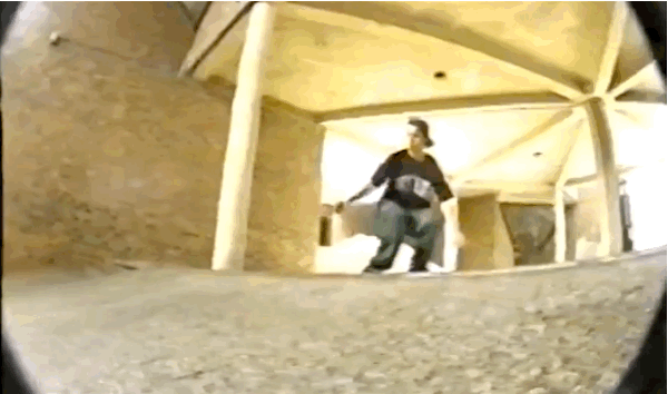 Quim Cardona is from New Jersey, yet seeing him wearing a shirt from a shop in Milwaukee called Sky High makes plenty of sense. Nollie hardflip.
