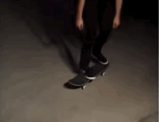 Weiger is a natural heelflipper, so his inward heels are proper.