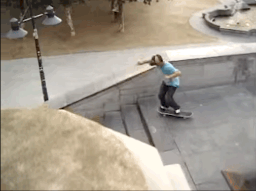 Original Cliché rider JJ Rousseau did this nollie heelflip noseslide in Lakai's Fully Flared, 2003.