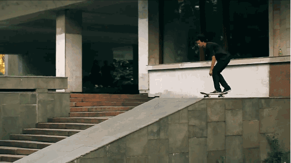 Michael Mackrodt, frontside flip to fakie nose manual. Visualtraveling: Meet the Stans.