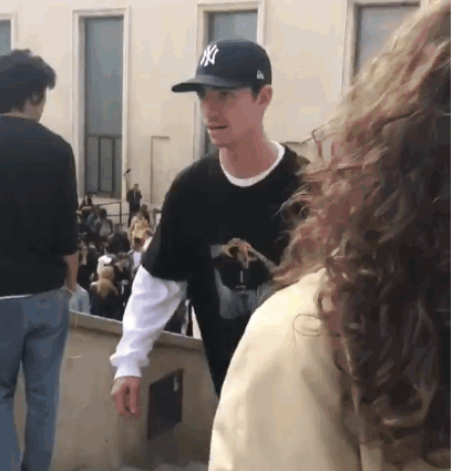 John Shanahan, frontside 50-50 at a spot you (probably) can’t skate, wearing shoes you can’t buy.