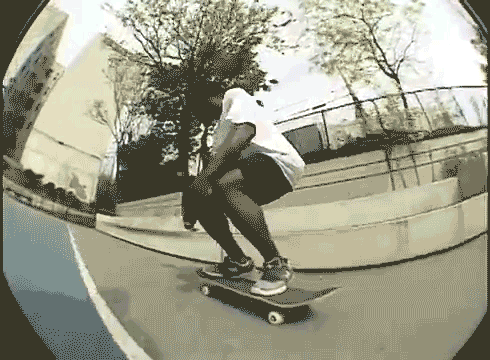 Jeremy Murray, fakie tailslide hardlflip.