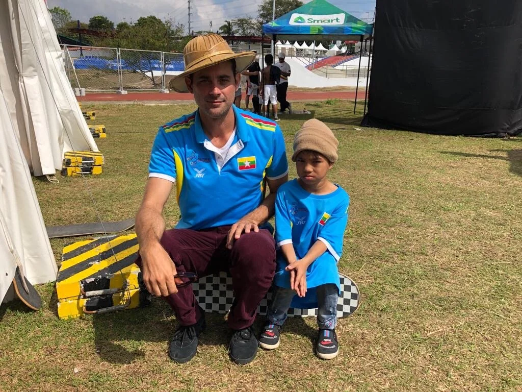 Kenny Reed is Coaching Skateboarding in Myanmar