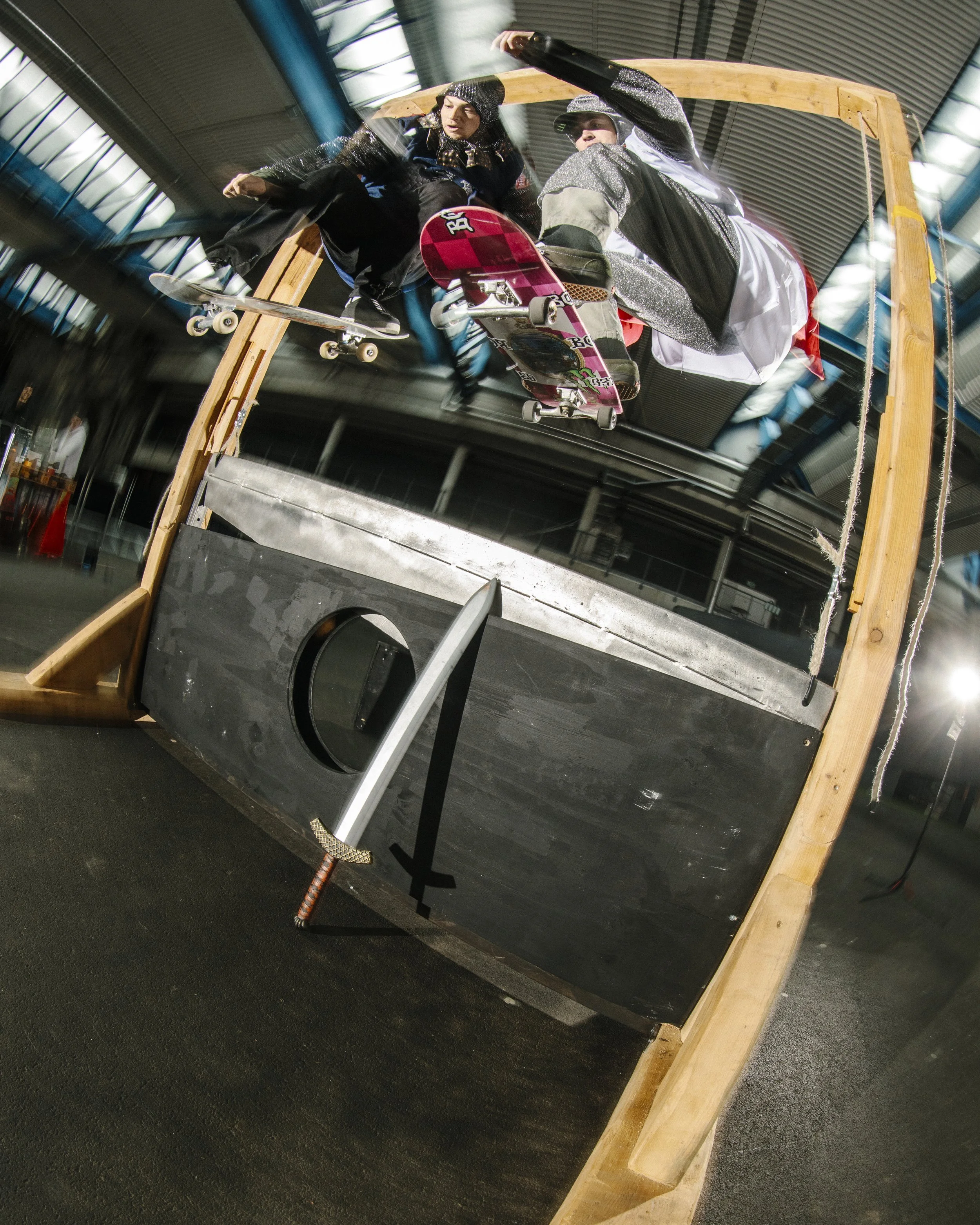 Guillotines and LARPing: Silly vs Serious Skateable Architecture