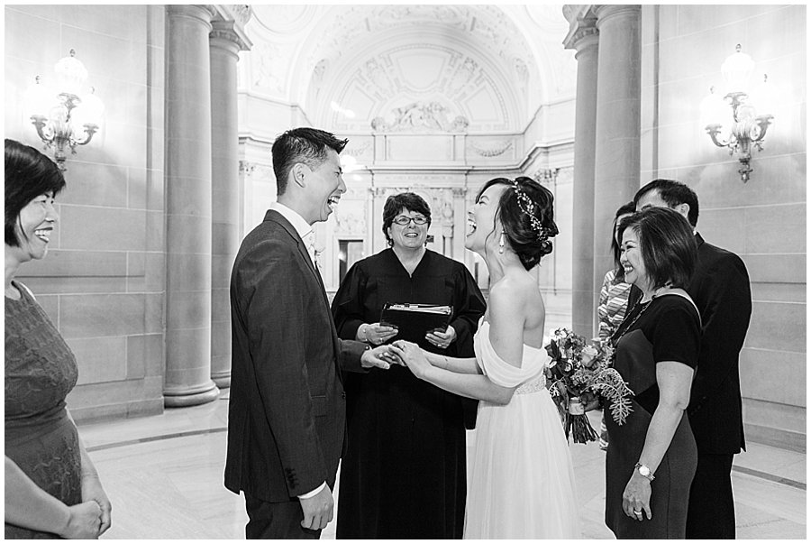 blueberryphotography.com | Bay Area Wedding & Lifestyle Photography | City Hall Wedding Photography