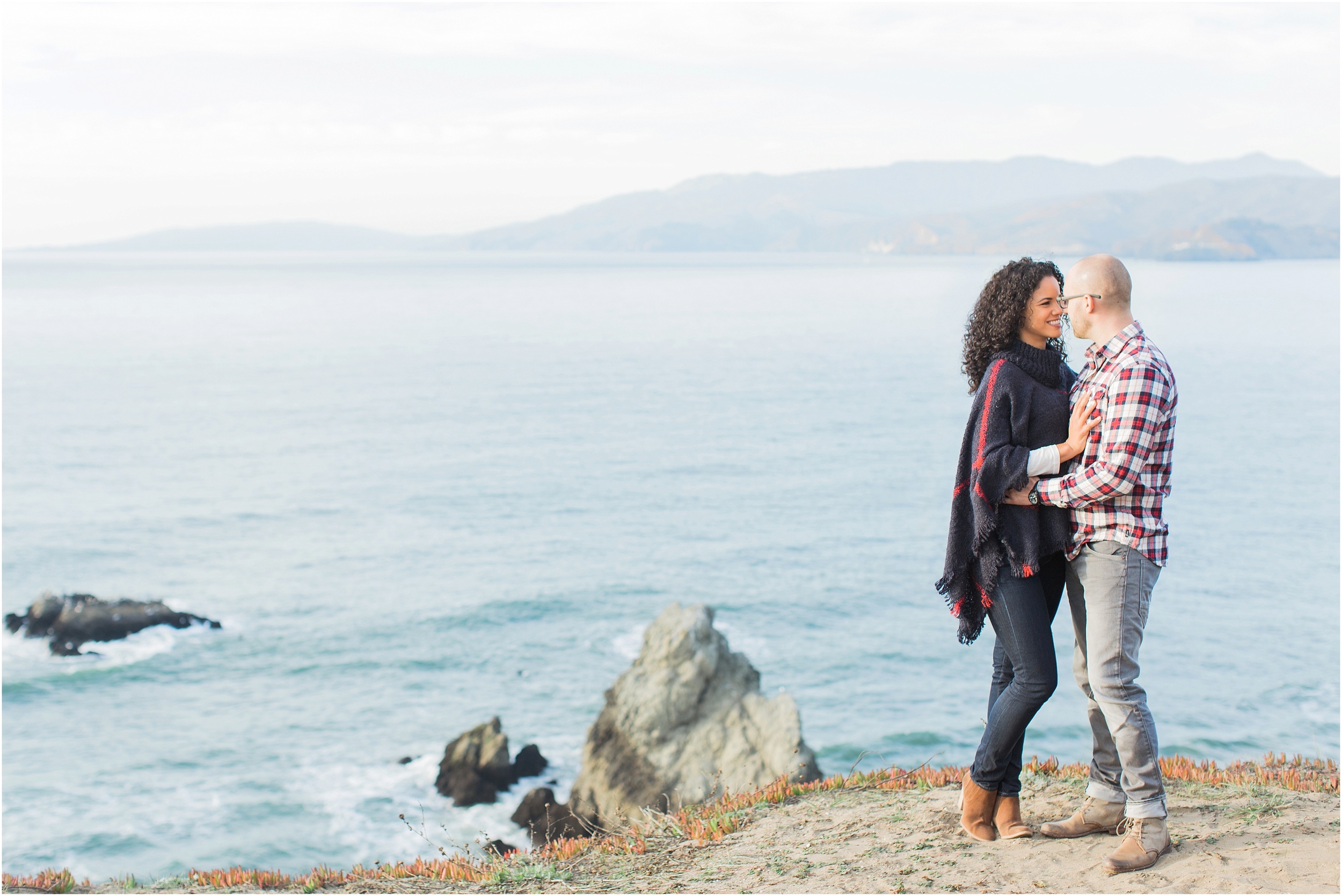 Blueberryphotography.com | San Francisco Based Wedding & Lifestyle Photographer | Engagement Session | Baker Beach | Lands End | Potrero Hill