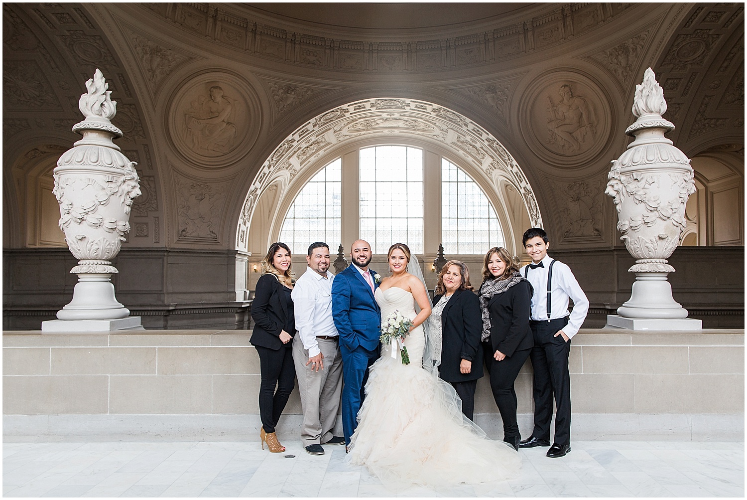 Blueberryphotography.com | San Francisco City Hall Elopement | SF City Hall Wedding