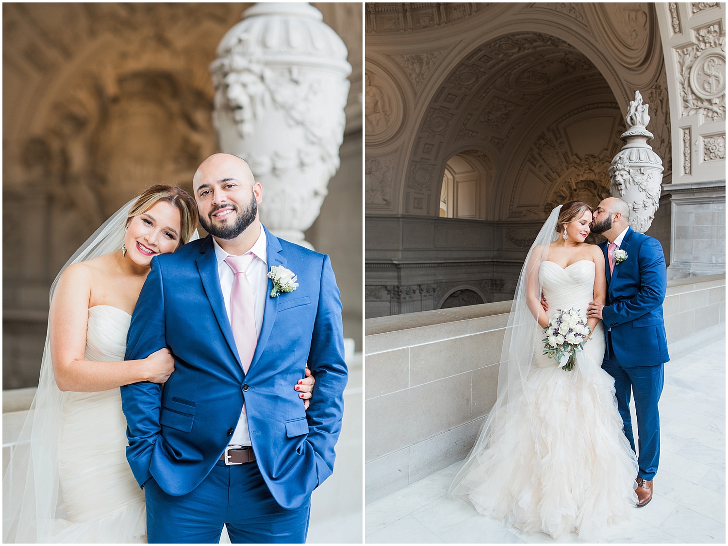 Blueberryphotography.com | San Francisco City Hall Elopement | SF City Hall Wedding