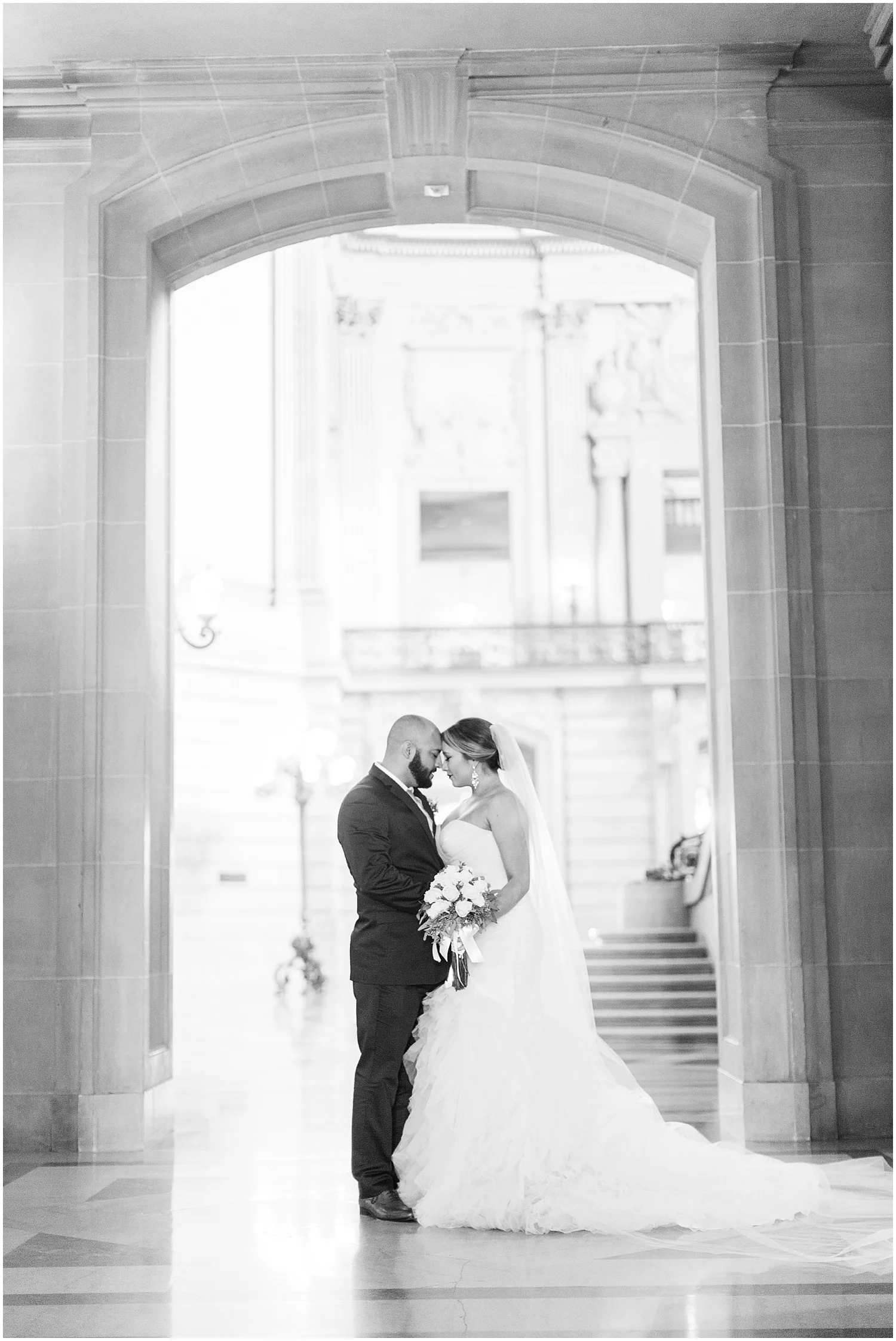 Blueberryphotography.com | San Francisco City Hall Elopement | SF City Hall Wedding