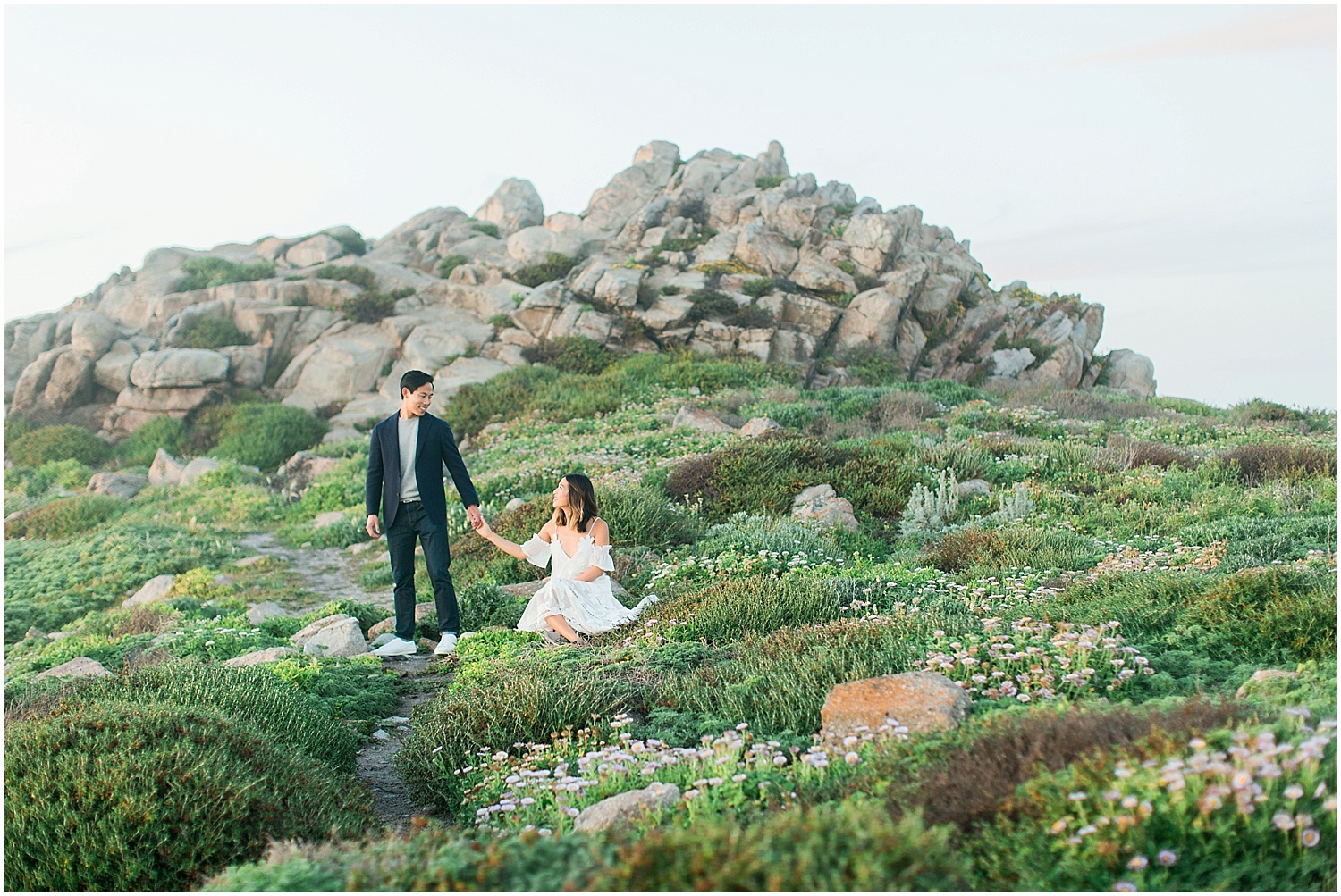 Carmel By The Sea Engagement Photography Session Annie & Bruce