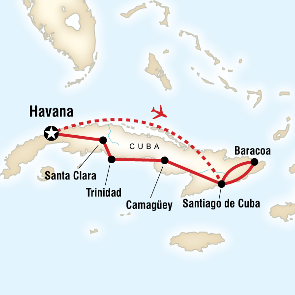 Havana to Havana - 15 Days - Starting at $2499