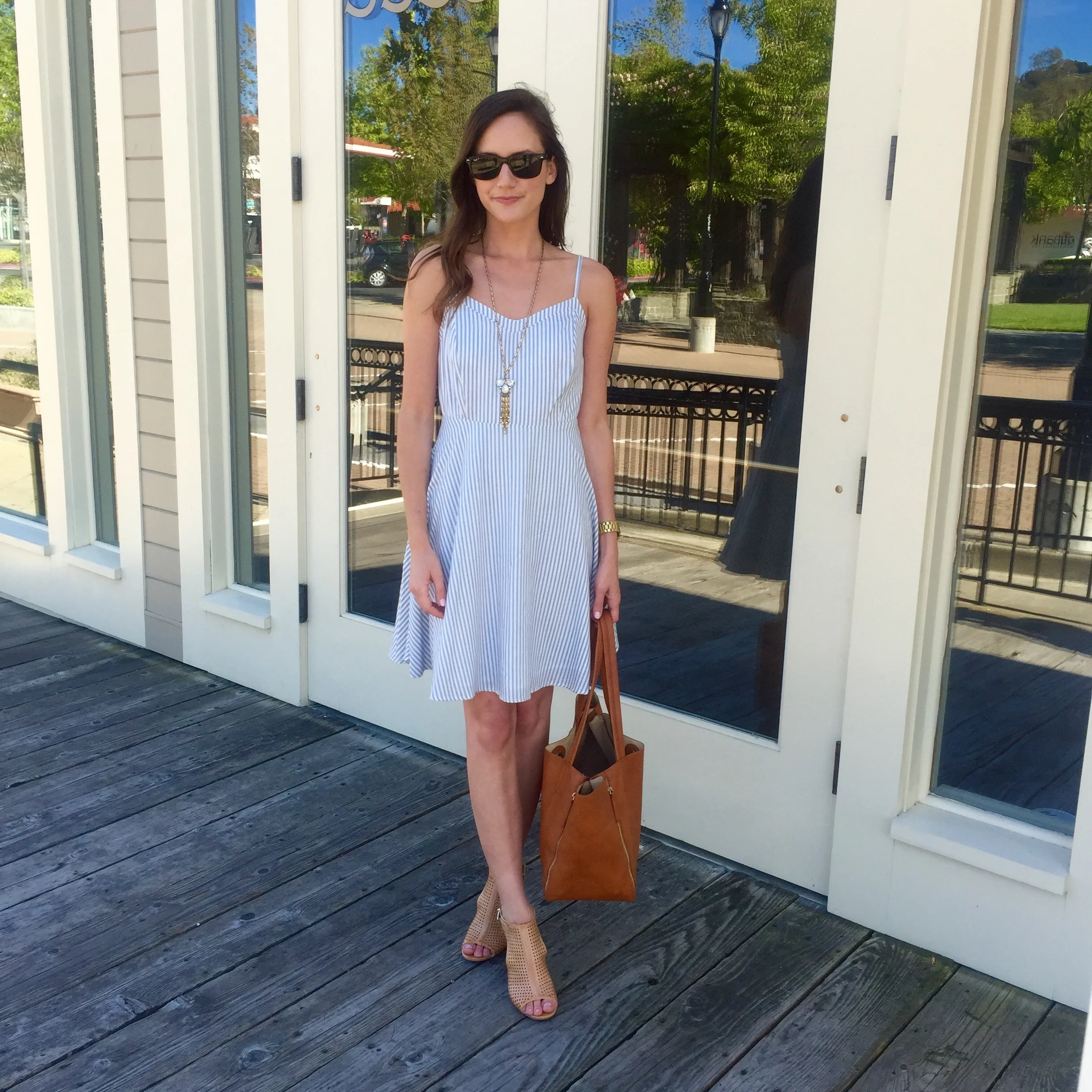 Little Seersucker Summer Dress