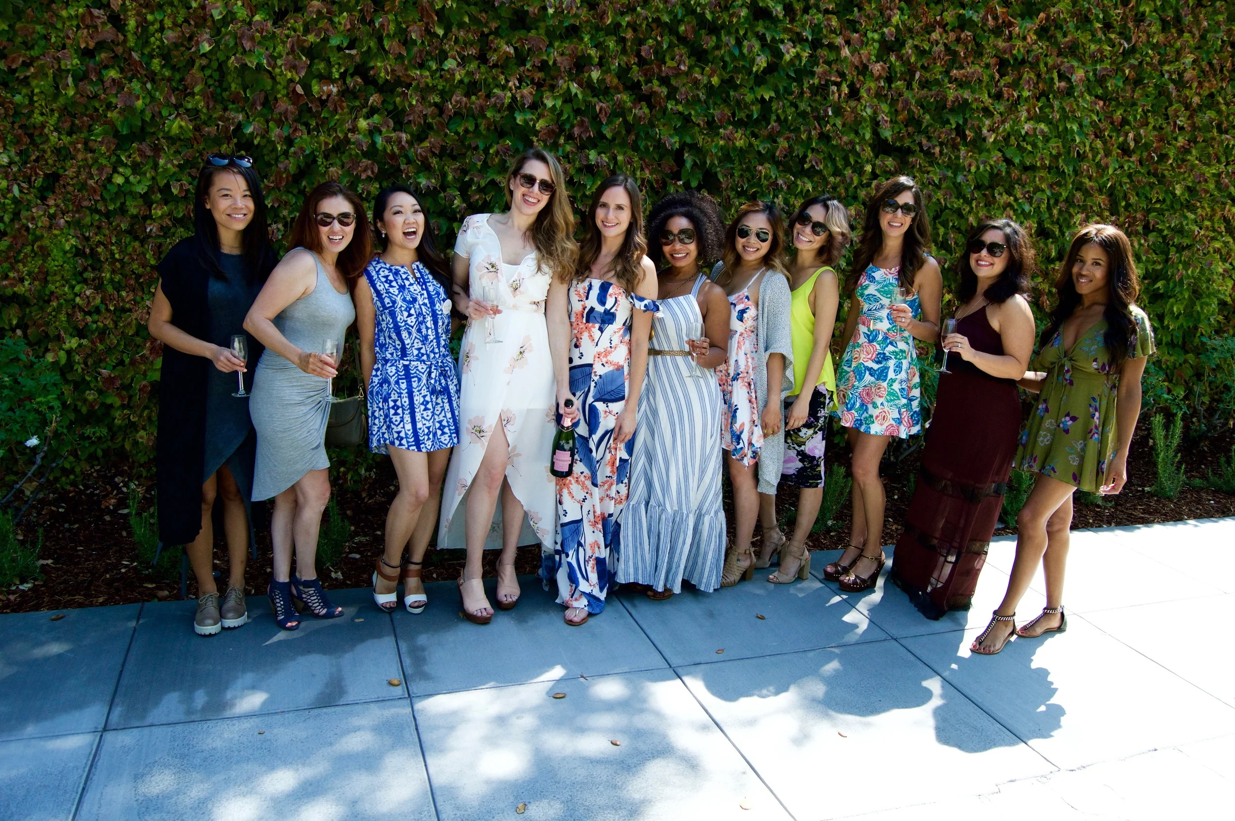 My dress: Forever 21. My sisters dress: SheIn. My shoes: Nordstrom.