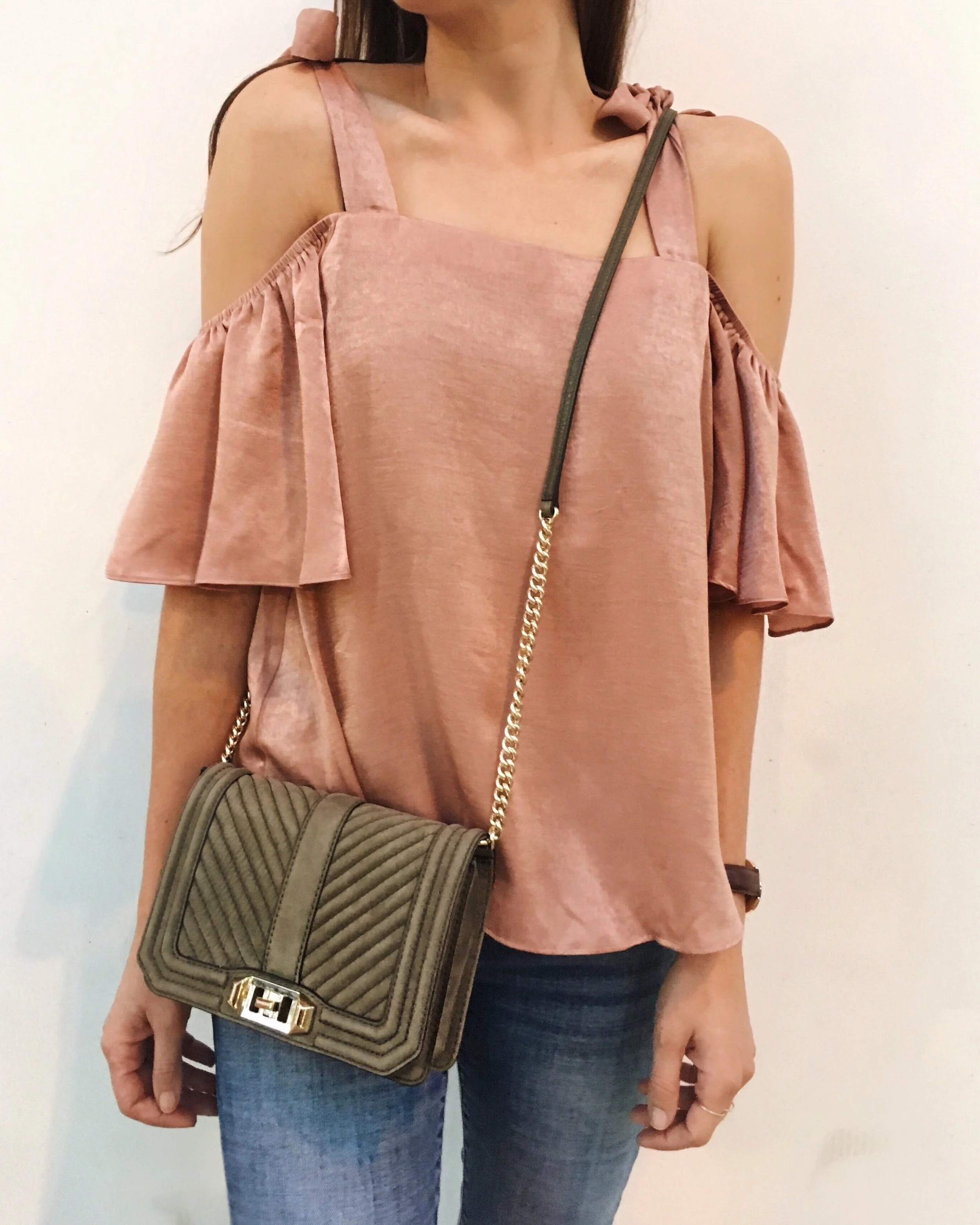 Nordstrom Top | Rebecca Minkoff Bag