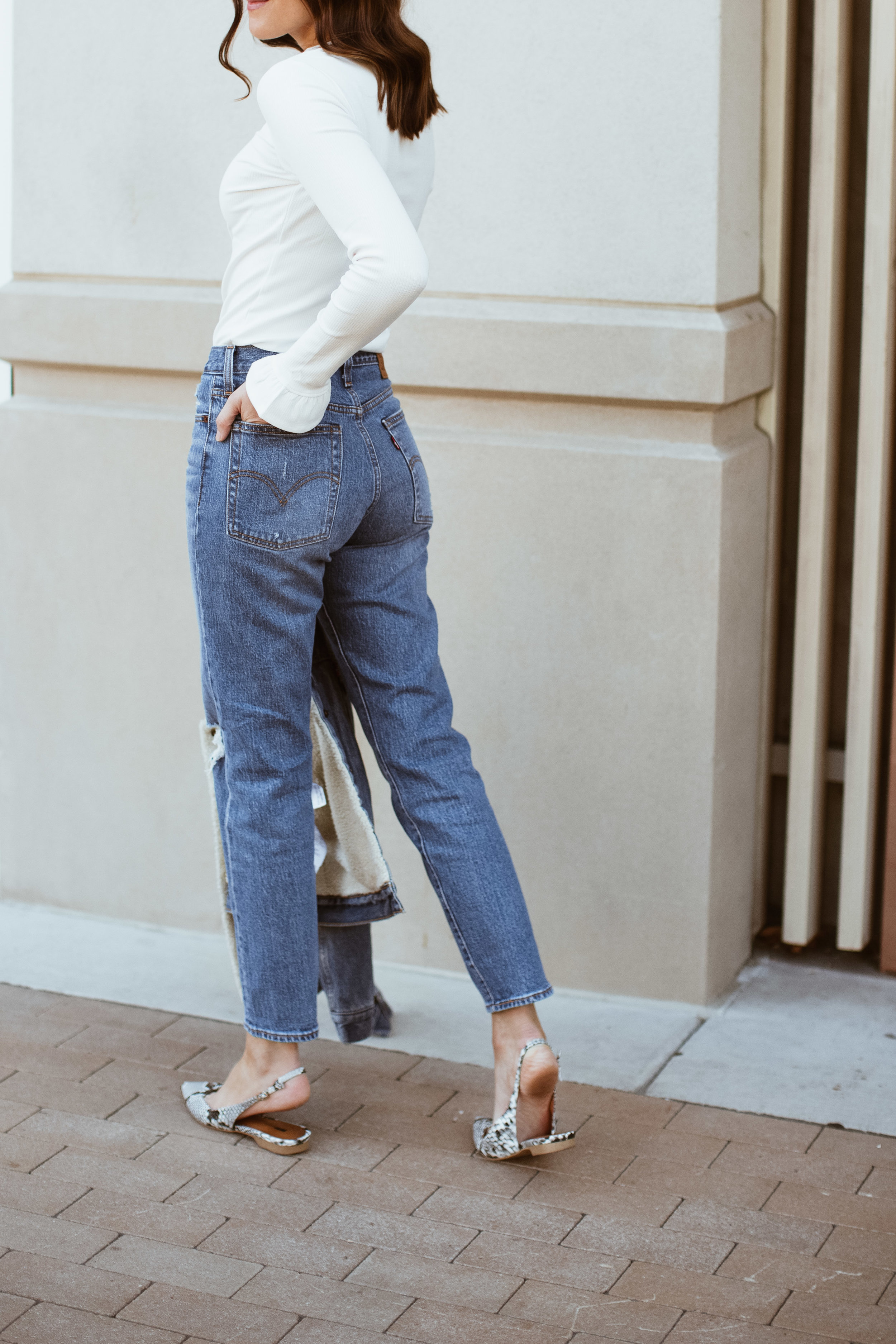 levi's wedgie fit high rise
