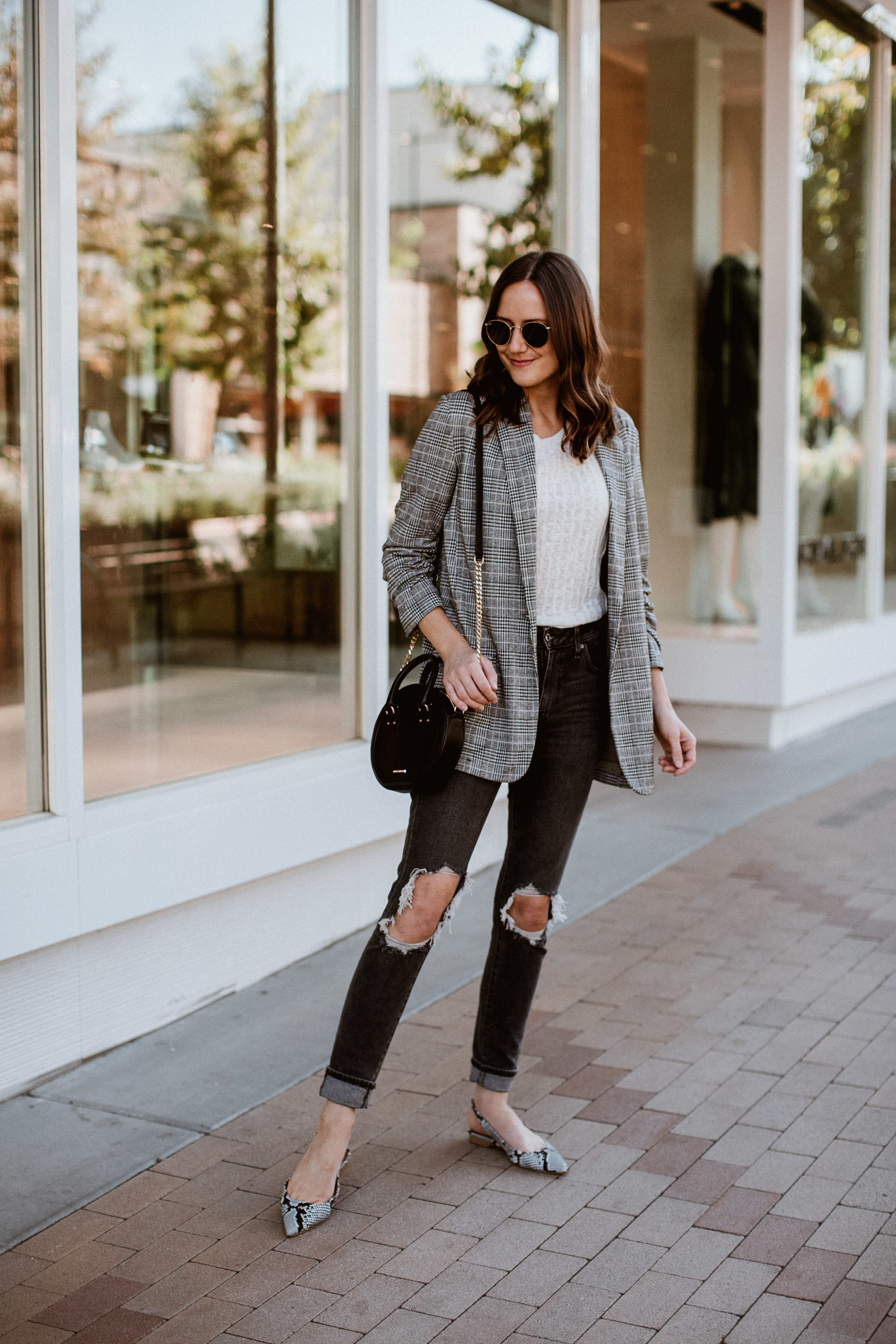 The Comfiest Plaid Blazer You Need — Girl Meets Gold