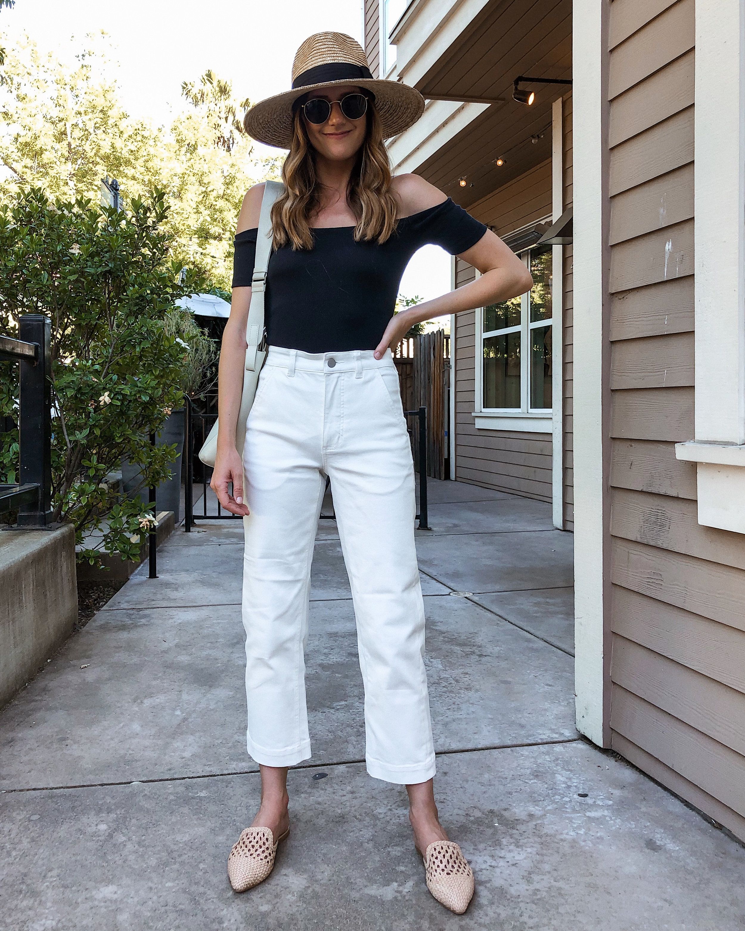 A Black and White Summer Outfit — Girl Meets Gold