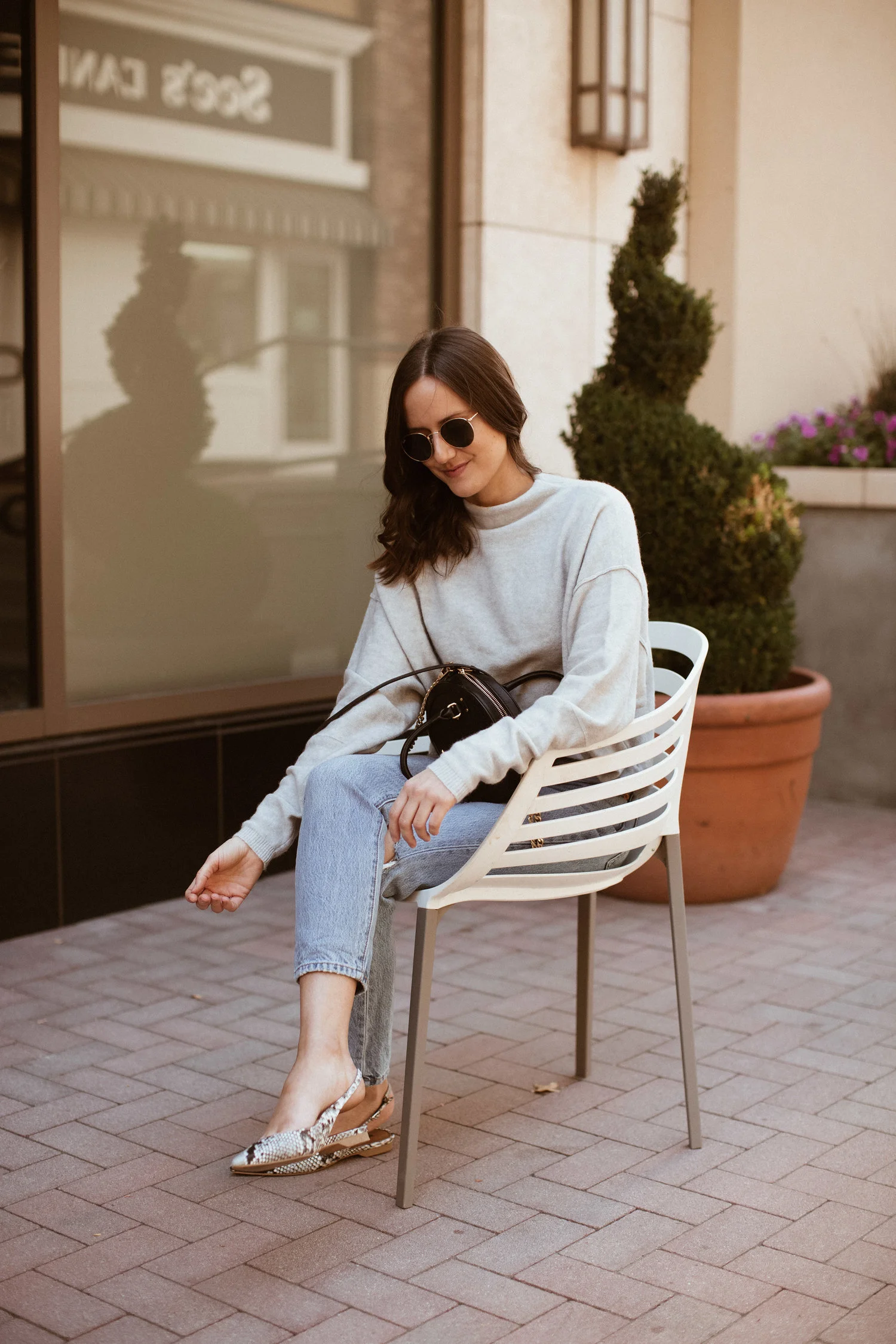 The Softest Grey Free People Sweater