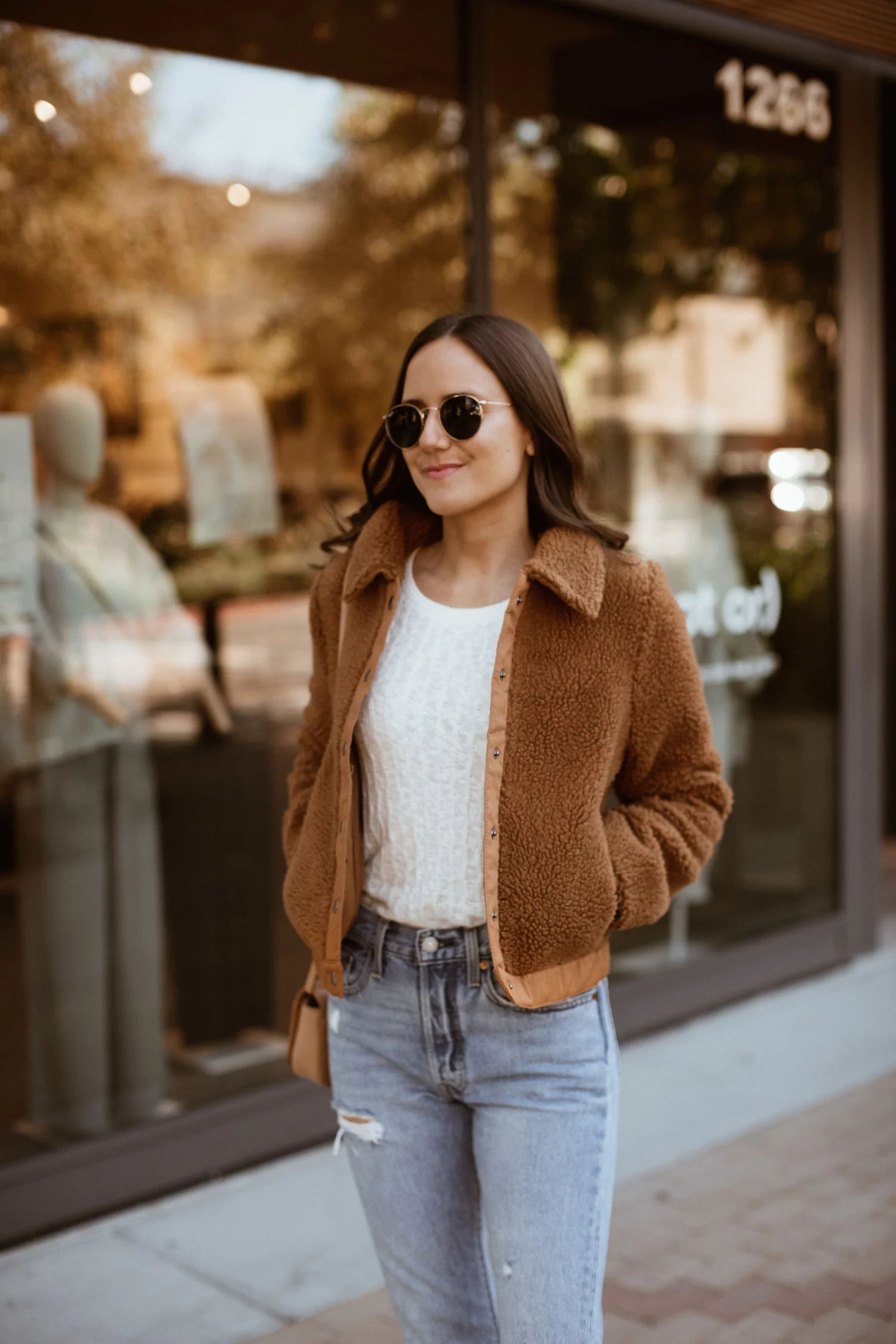 Sherpa Teddy Coat for Fall and Winter