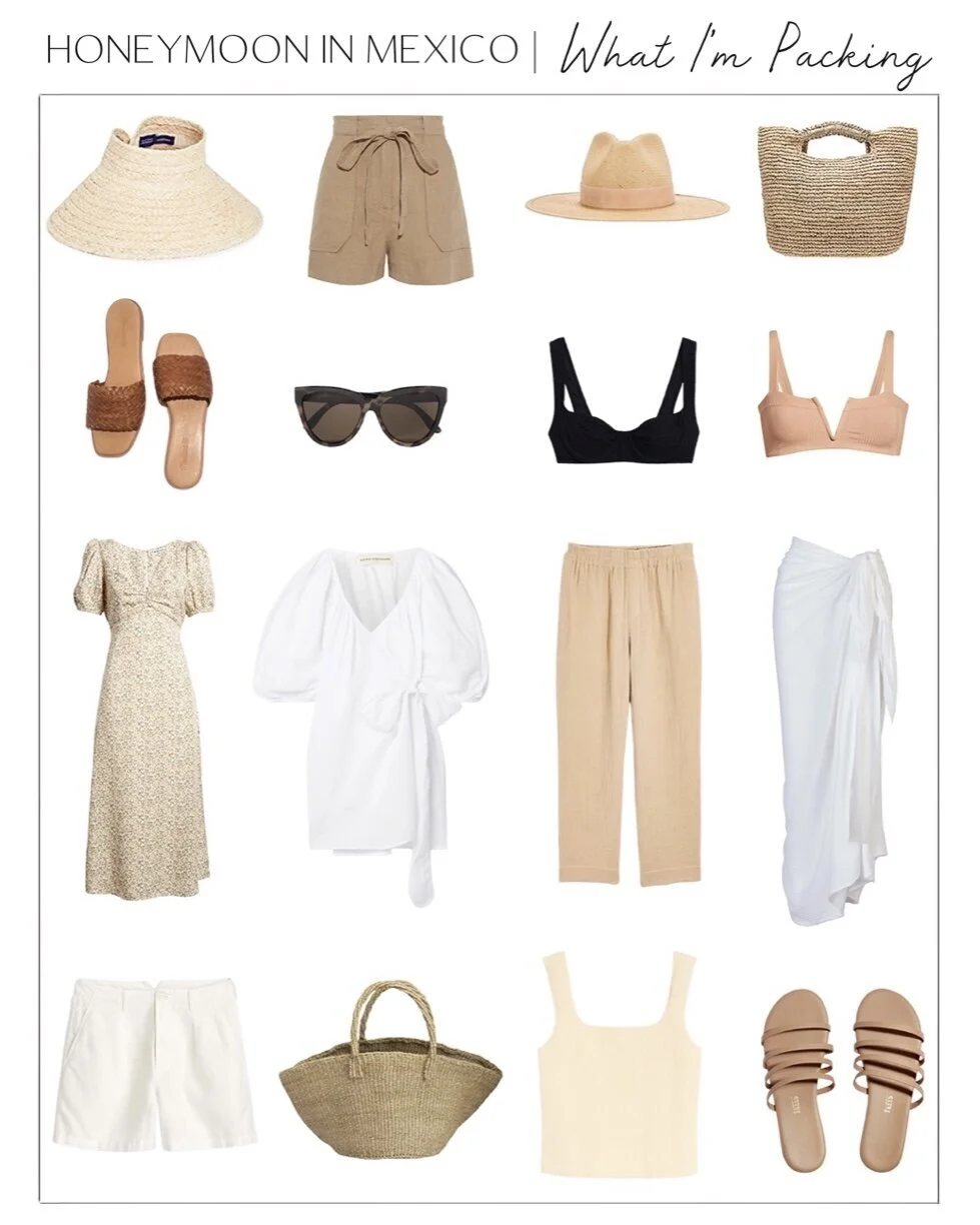 Honeymoon in Mexico | Packing List