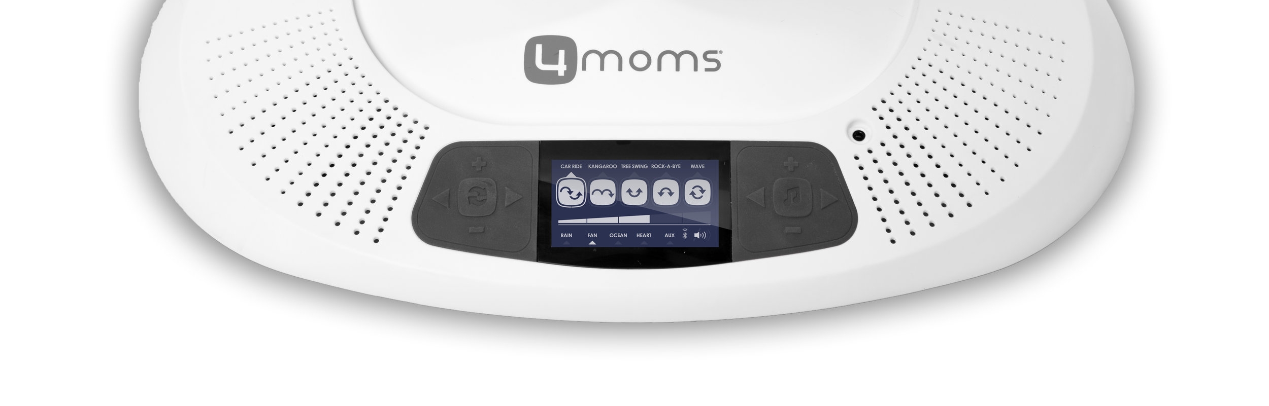 Previous mamaRoo 3.0 interface, copyright 4moms