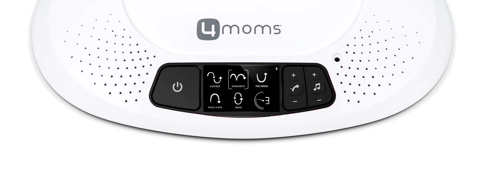 New mamaRoo4 interface, copyright 4moms. To try the interactive prototype, CLICK HERE .