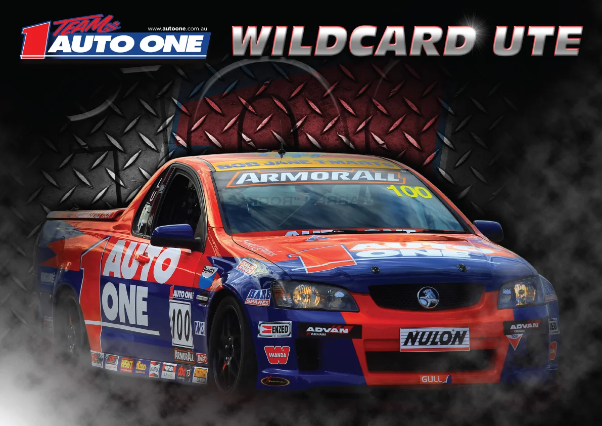 Team Auto One Wildcard Ute Poster