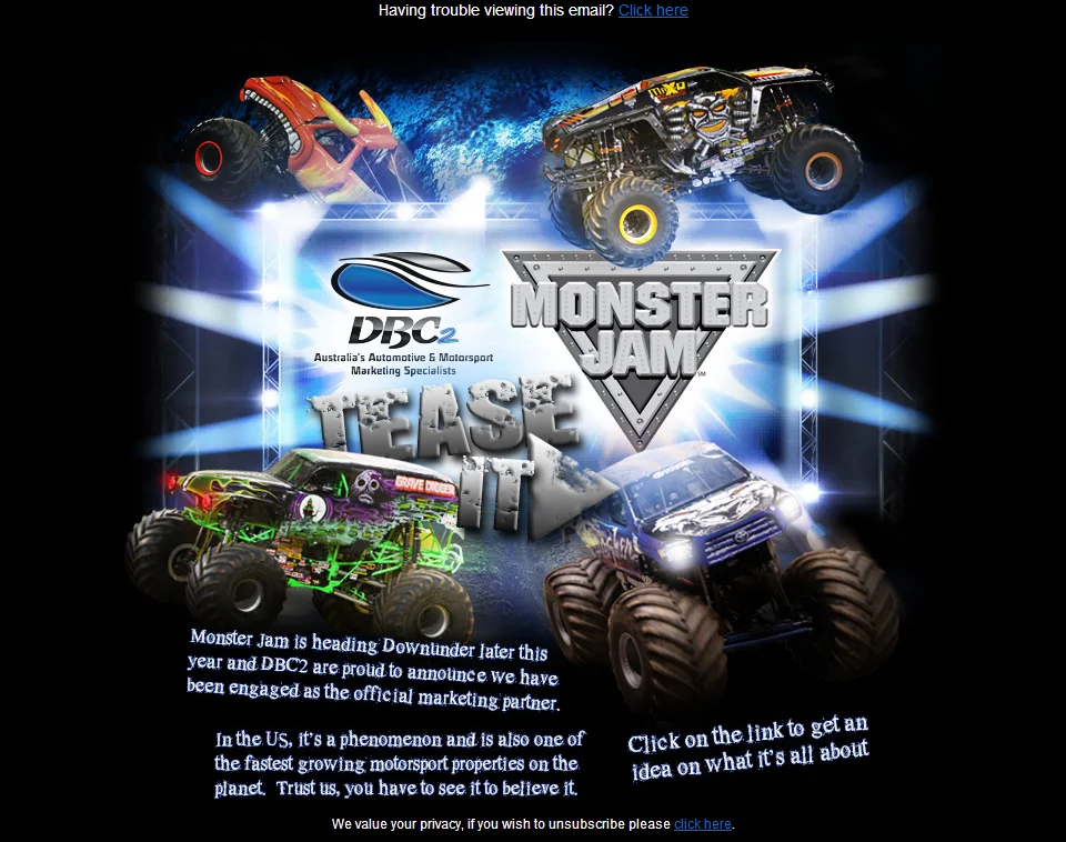 Monster Jam Teaser EDM